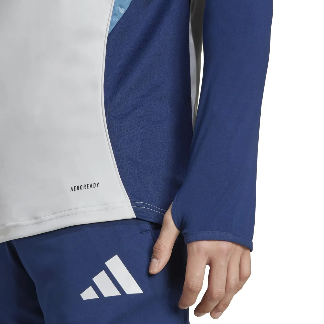 adidas Arsenal Trainingspak 1/4-Zip 2025-2026 Grijs Donkerblauw Blauw