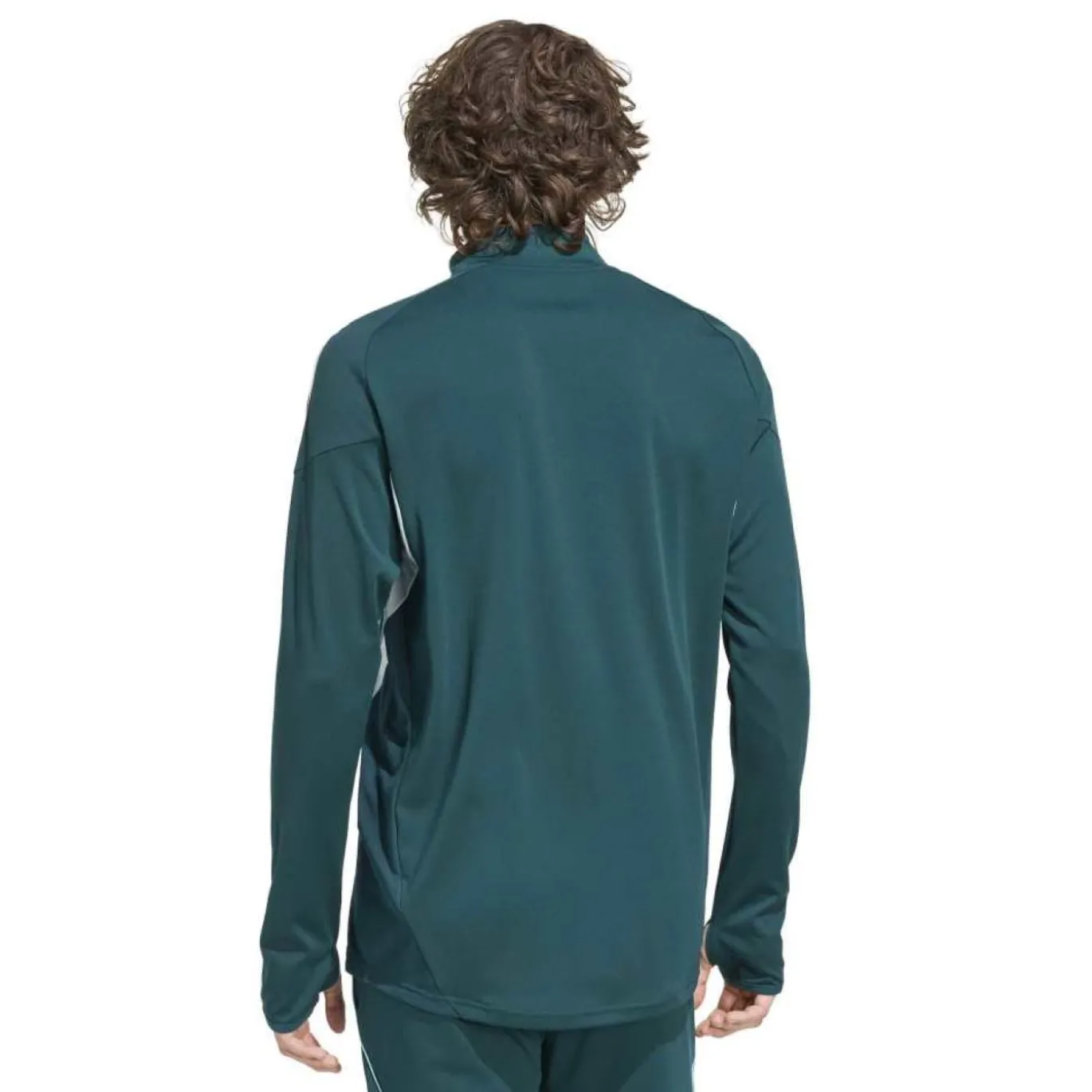 adidas Arsenal Trainingspak 1/4-Zip 2025-2026 Donkergroen Grijs