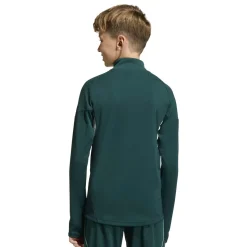 adidas Arsenal Trainingstrui 1/4-Zip 2025-2026 Kids Donkergroen Grijs