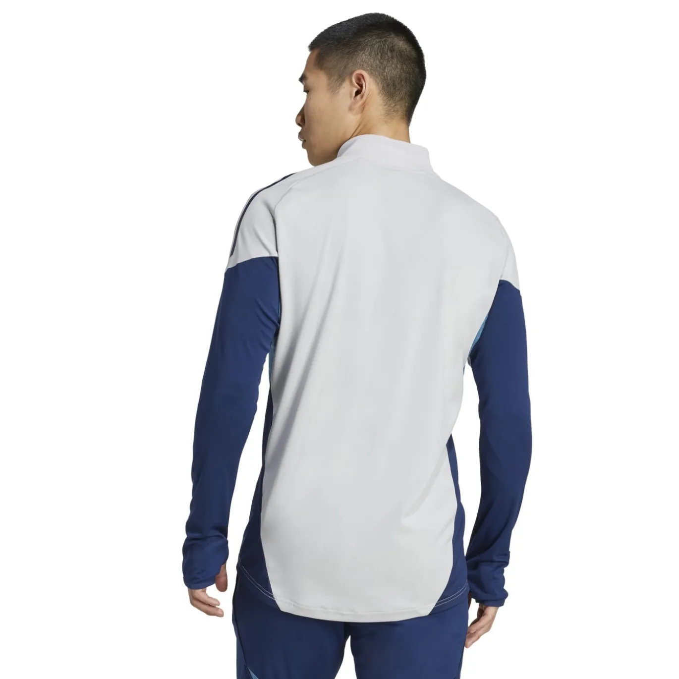 adidas Arsenal Trainingstrui 1/4-Zip 2025-2026 Grijs Donkerblauw Blauw