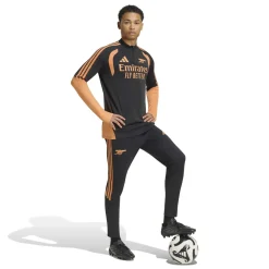adidas Arsenal Trainingstrui 1/4-Zip 2026-2027 Zwart Oranje