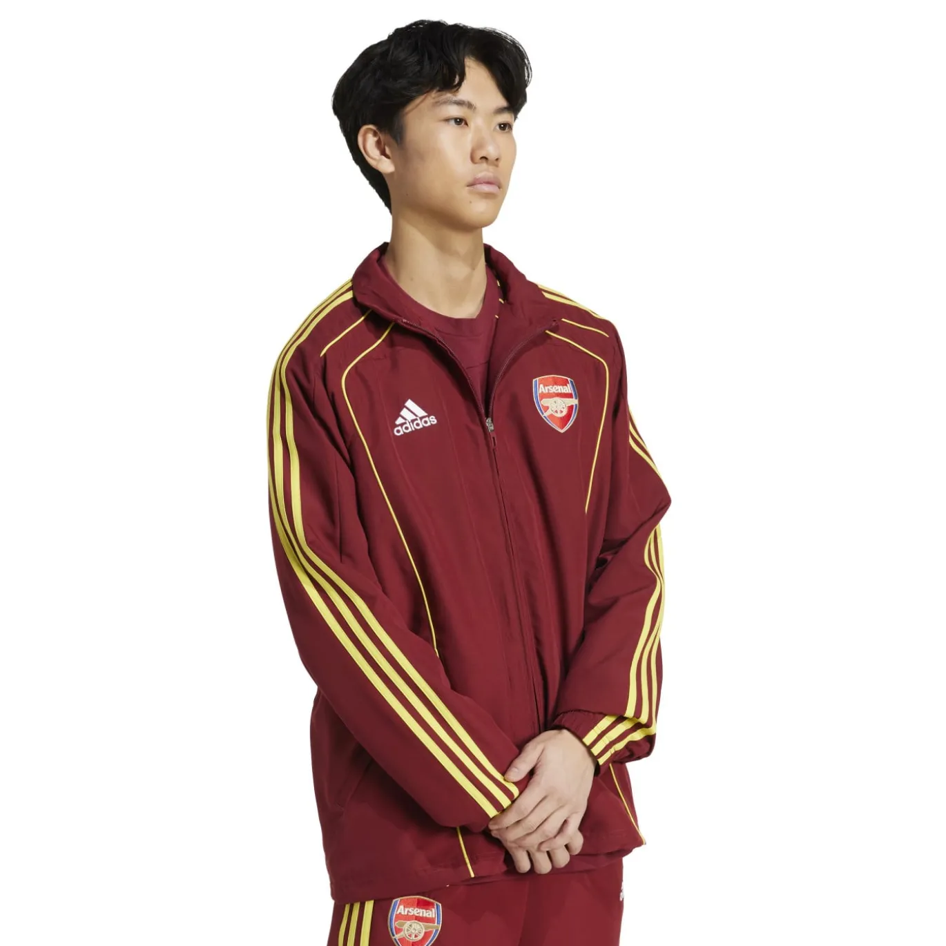 adidas Arsenal Urban Purist Trainingsjack Rood Geel Wit