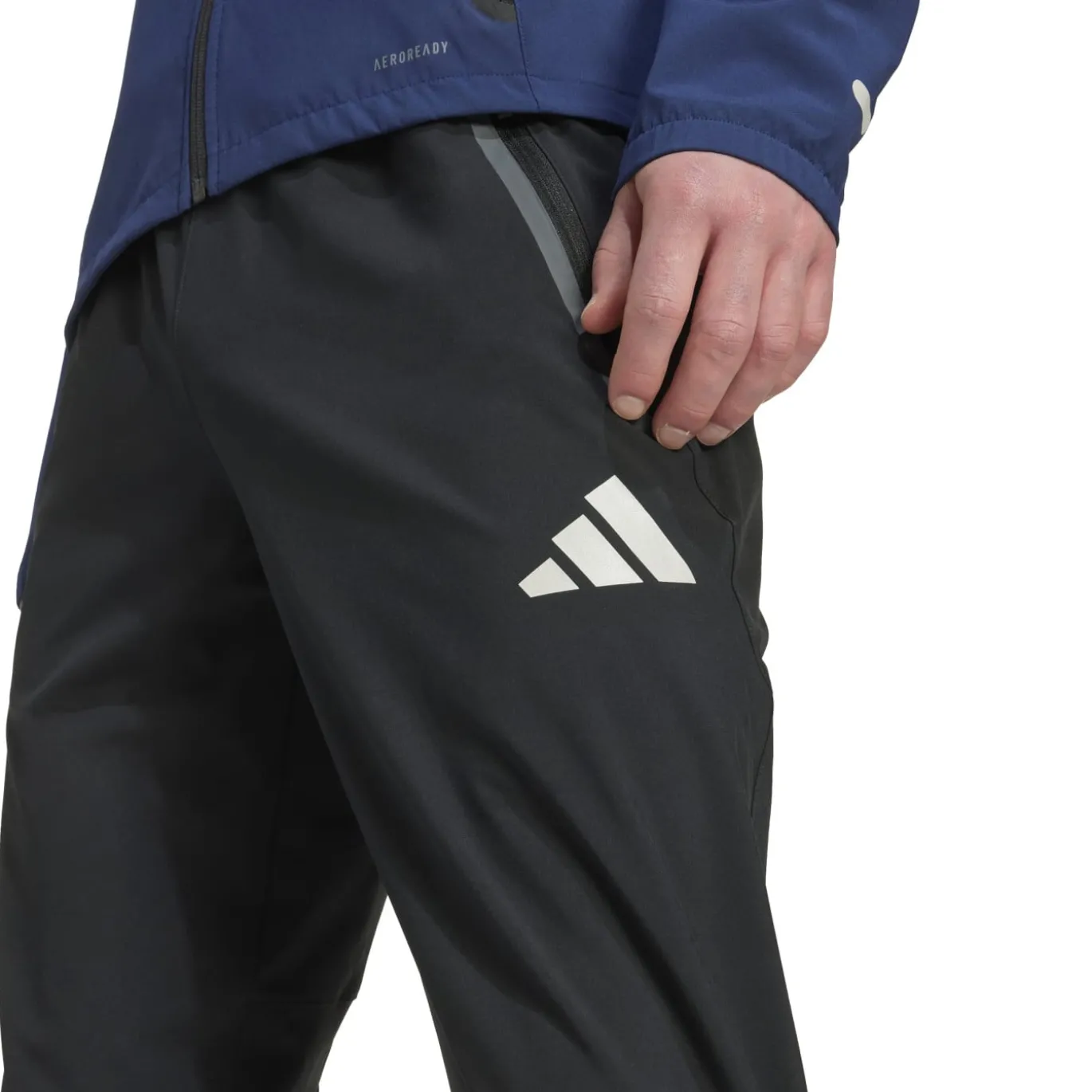 adidas Arsenal Vis Tech Trainingsbroek 2025-2026 Zwart Wit