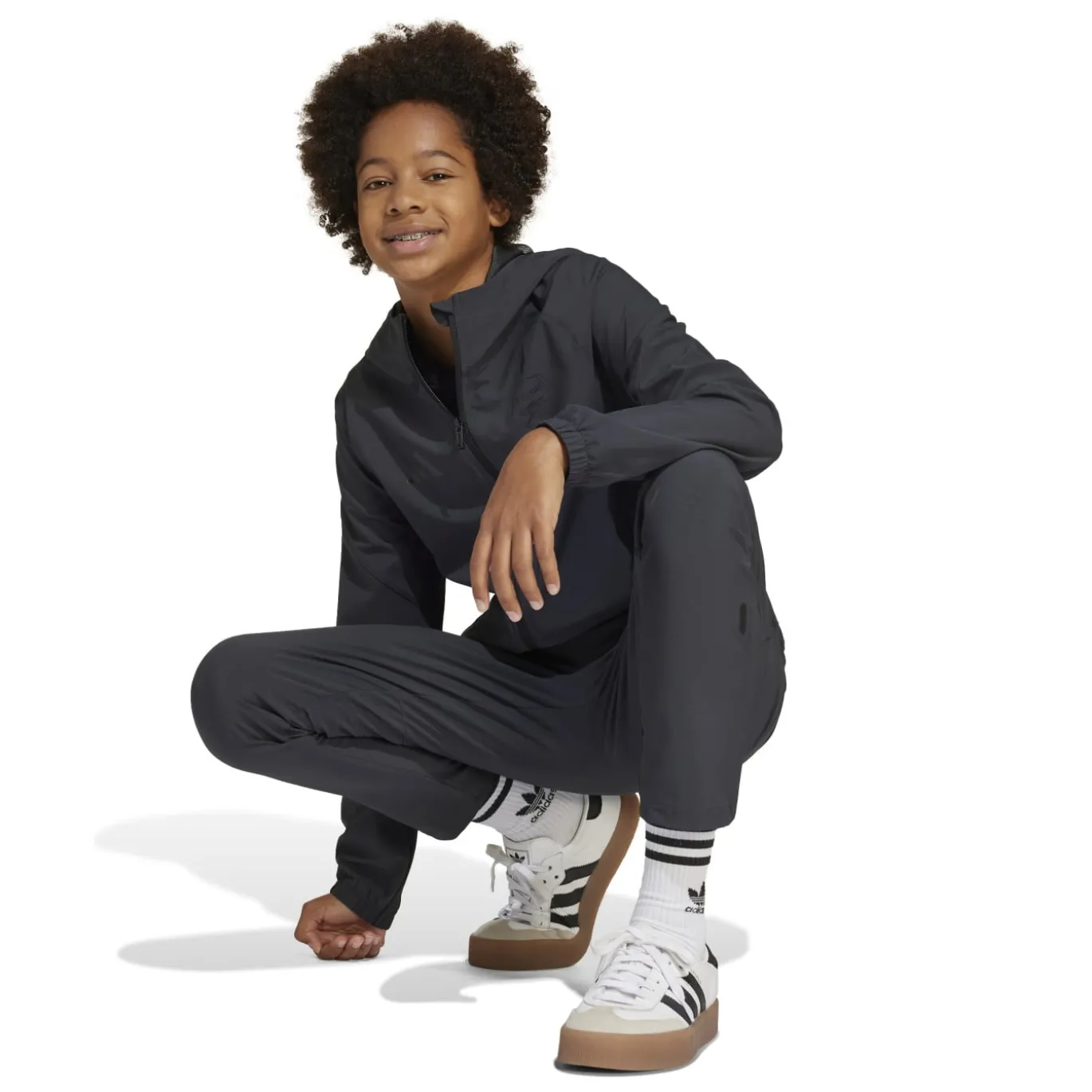 adidas Arsenal Vis Tech Trainingsbroek 2024-2025 Kids Donkergrijs