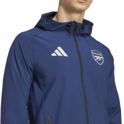 adidas Arsenal Vis Tech Vest 2025-2026 Donkerblauw Wit Zwart