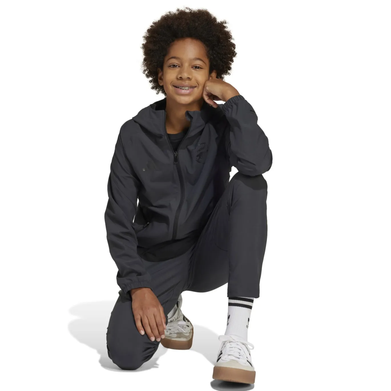 adidas Arsenal Vis Tech Vest Kids Donkergrijs