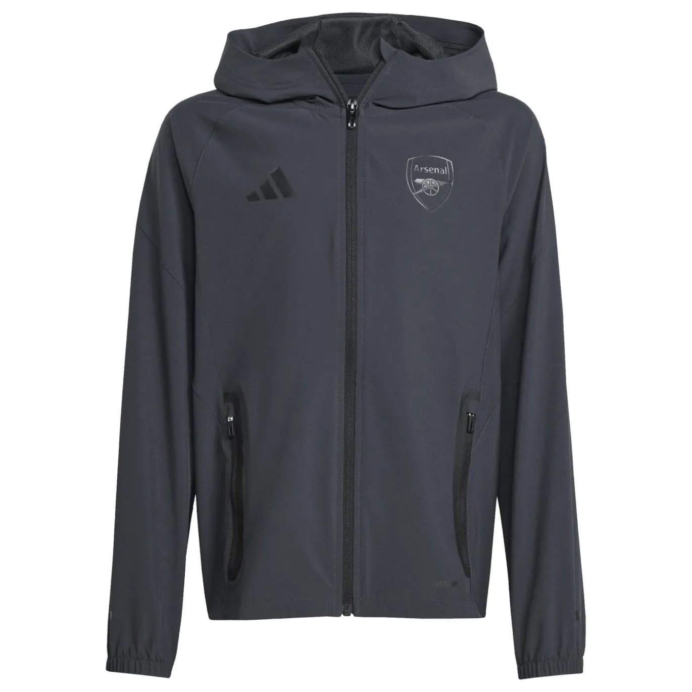 adidas Arsenal Vis Tech Vest Kids Donkergrijs