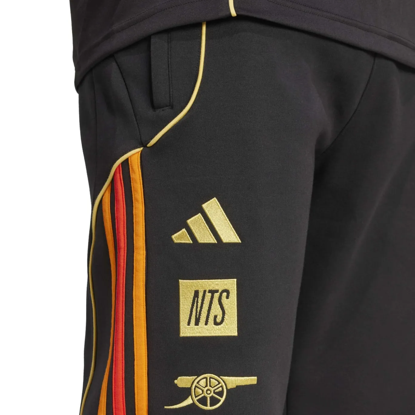 adidas Arsenal x NTS Urban Purist Trainingspak Hooded Zwart Goud Oranje