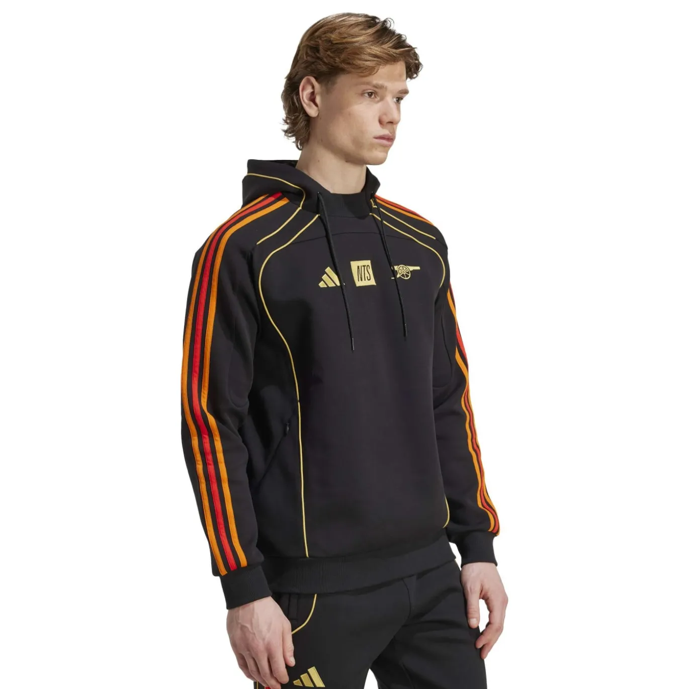 adidas Arsenal x NTS Urban Purist Trainingspak Hooded Zwart Goud Oranje