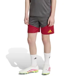 adidas AS Roma Trainingsbroekje 2026-2027 Kids Donkergrijs Rood Oranje