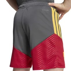 adidas AS Roma Trainingsbroekje 2026-2027 Kids Donkergrijs Rood Oranje