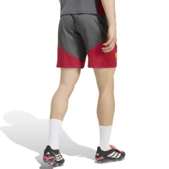 adidas AS Roma Trainingsbroekje 2026-2027 Donkergrijs Rood Oranje