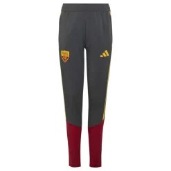 adidas AS Roma Trainingspak 1/4-Zip 2026-2027 Kids Donkergrijs Rood Oranje