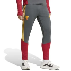 adidas AS Roma Trainingspak 1/4-Zip 2026-2027 Donkergrijs Rood Oranje