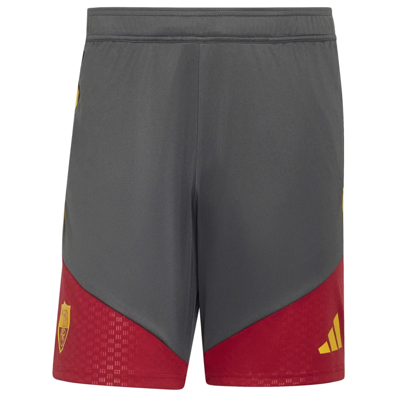 adidas AS Roma Trainingsset 2026-2027 Donkergrijs Rood Oranje