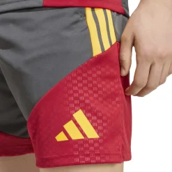 adidas AS Roma Trainingsset 2026-2027 Donkergrijs Rood Oranje