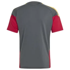 adidas AS Roma Trainingsshirt 2026-2027 Kids Donkergrijs Rood Oranje
