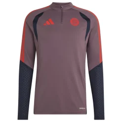 adidas Bayern München Europees Trainingstrui 1/4-Zip 2026-2027 Lichtpaars Zwart Rood