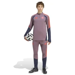 adidas Bayern München Europees Trainingstrui 1/4-Zip 2026-2027 Lichtpaars Zwart Rood