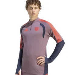 adidas Bayern München Europees Trainingstrui 1/4-Zip 2026-2027 Lichtpaars Zwart Rood