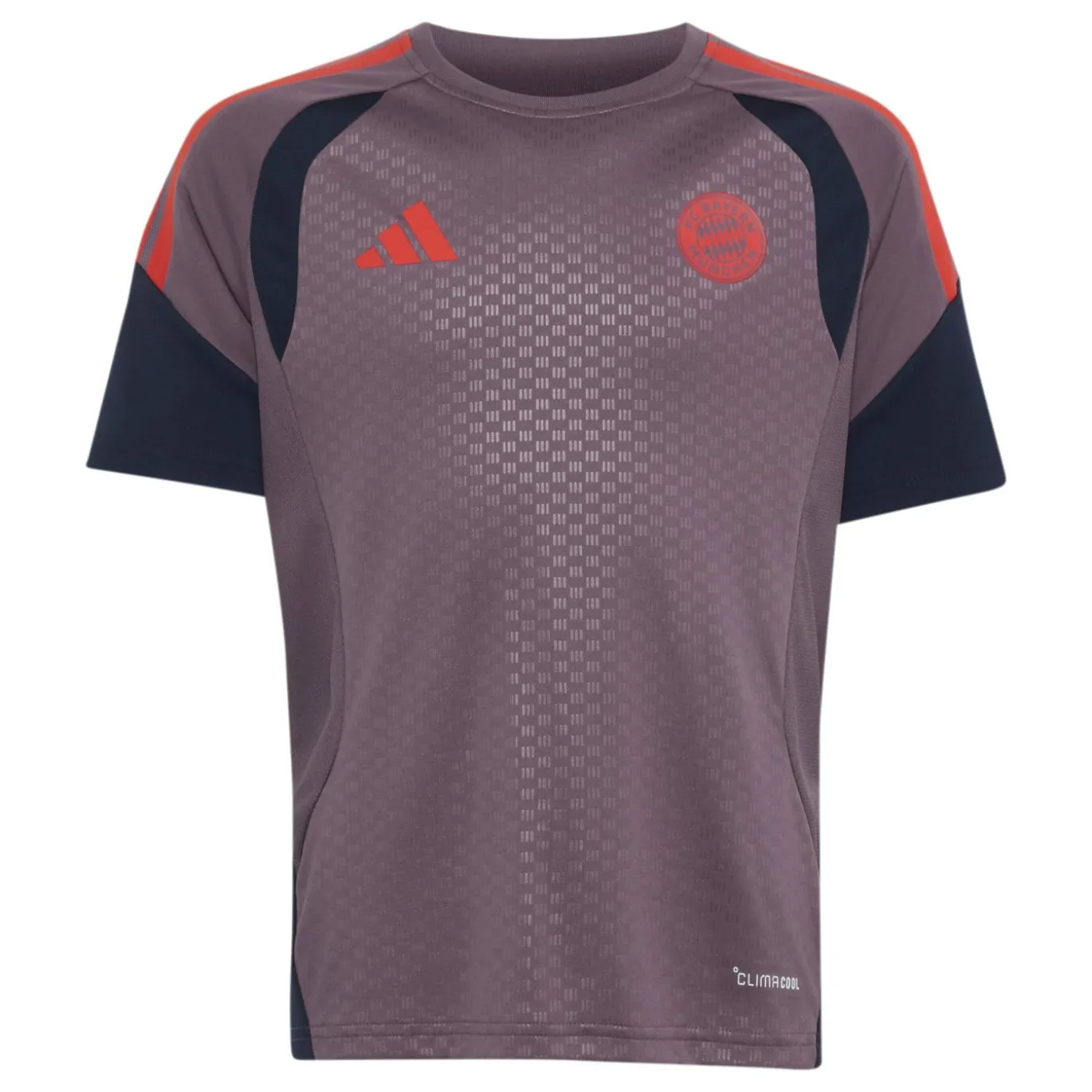 adidas Bayern München Europees Trainingsshirt 2026-2027 Kids Lichtpaars Zwart Rood