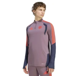adidas Bayern München Europees Trainingspak 1/4-Zip 2026-2027 Lichtpaars Zwart Rood