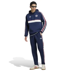 adidas Bayern München Originals Trainingspak Hooded Donkerblauw Wit Rood