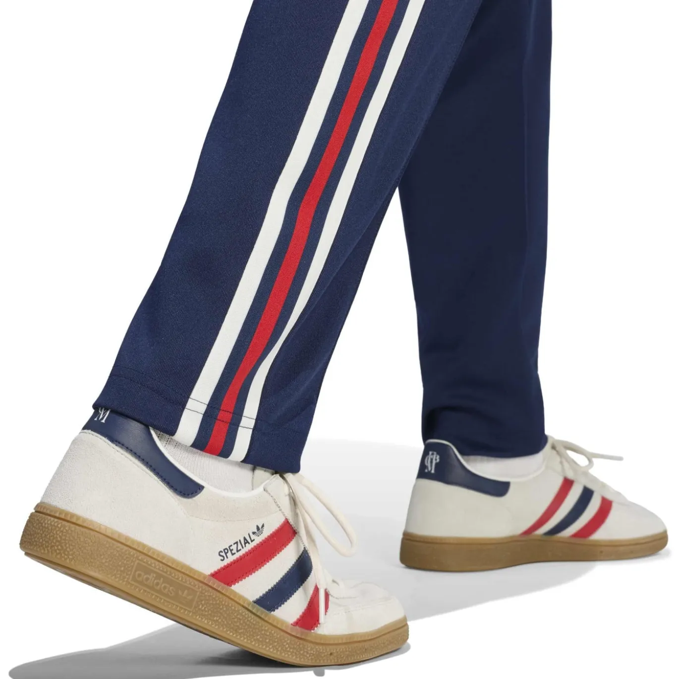 adidas Bayern München Originals Trainingspak Full-Zip Wit Donkerblauw Rood