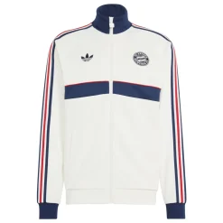 adidas Bayern München Originals Trainingsjack Wit Donkerblauw Rood