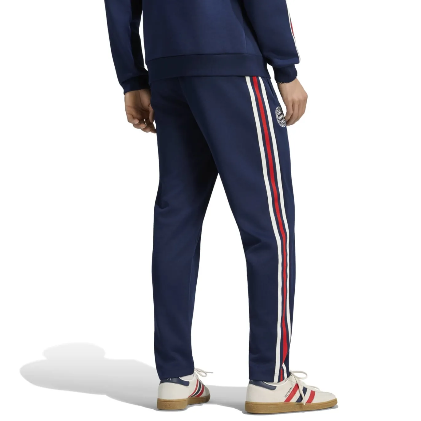 adidas Bayern München Originals Trainingsbroek Donkerblauw Wit Rood