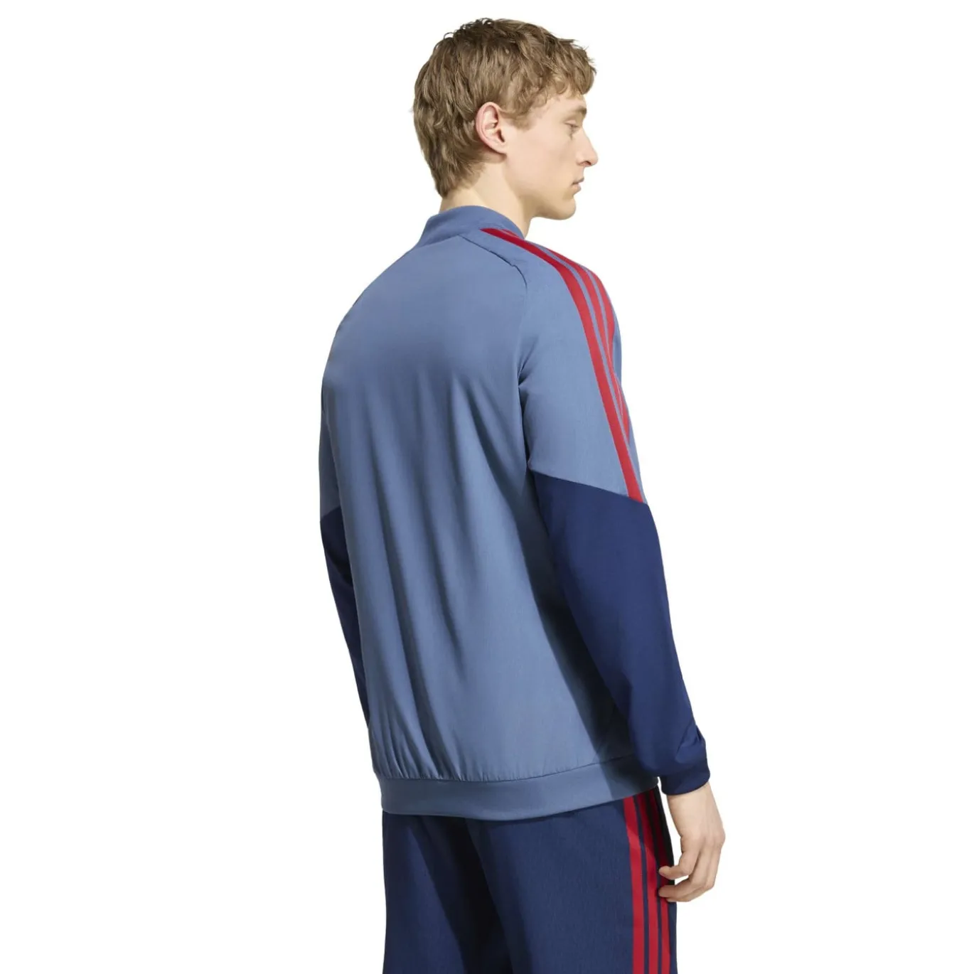 adidas Bayern München Presentatie Trainingspak 2026-2027 Donkerblauw Rood Goud