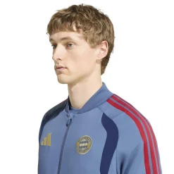 adidas Bayern München Presentatie Trainingspak 2026-2027 Donkerblauw Rood Goud