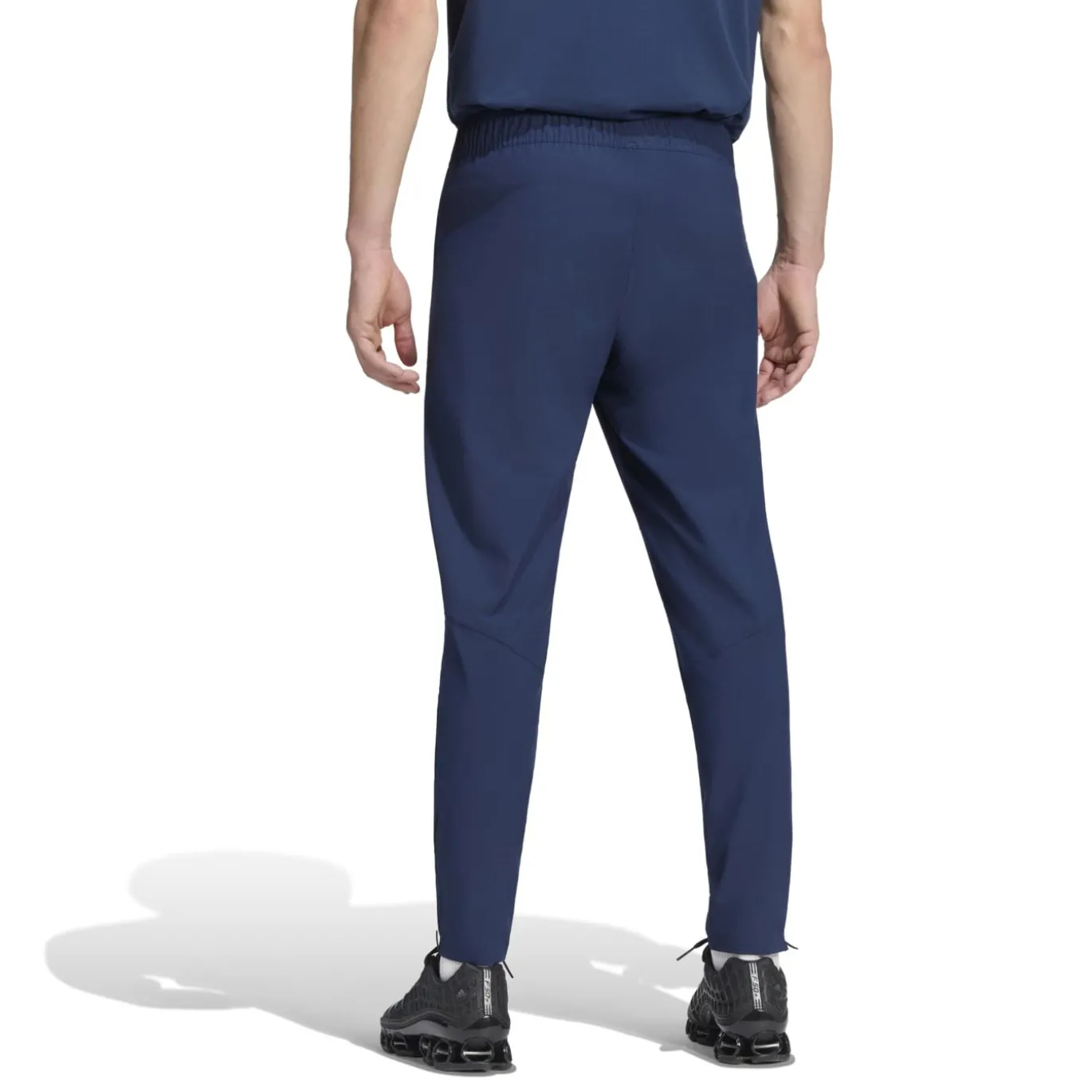 adidas Bayern München Tiro Travel Trainingsbroek 2026-2027 Donkerblauw Rood