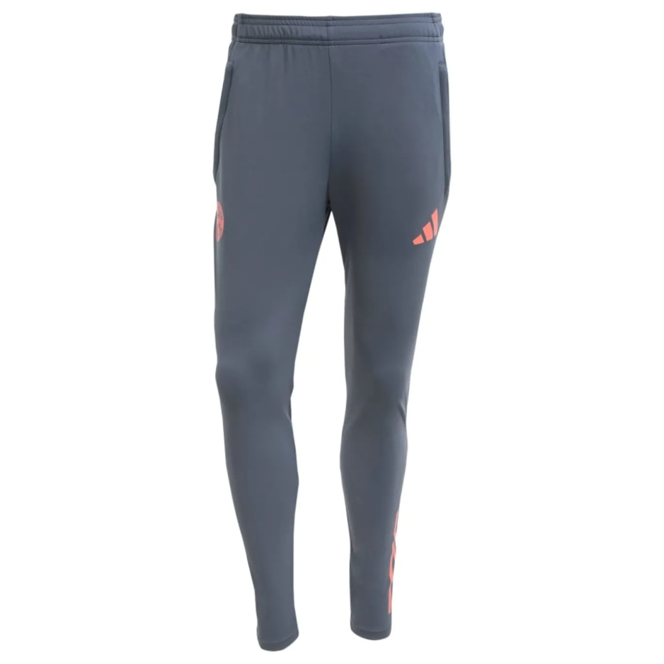 adidas Bayern München Trainingsbroek 2025-2026 Donkergrijs Oranje