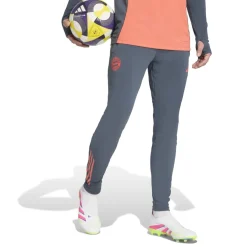 adidas Bayern München Trainingsbroek 2025-2026 Donkergrijs Oranje