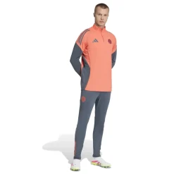adidas Bayern München Trainingsbroek 2025-2026 Donkergrijs Oranje