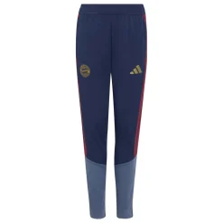 adidas Bayern München Trainingsbroek 2026-2027 Kids Donkerblauw Rood Goud
