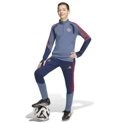 adidas Bayern München Trainingsbroek 2026-2027 Kids Donkerblauw Rood Goud