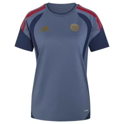 adidas Bayern München Trainingsshirt 2026-2027 Dames Donkerblauw Rood Goud