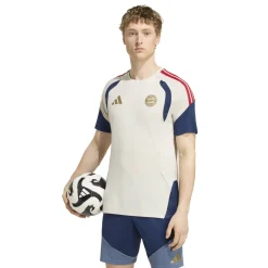 adidas Bayern München Trainingsset 2026-2027 Beige Donkerblauw Rood Goud