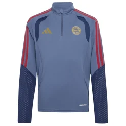 adidas Bayern München Trainingstrui 1/4-Zip 2026-2027 Kids Donkerblauw Rood Goud