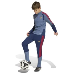 adidas Bayern München Trainingstrui 1/4-Zip 2026-2027 Kids Donkerblauw Rood Goud