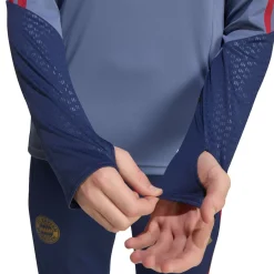 adidas Bayern München Trainingstrui 1/4-Zip 2026-2027 Kids Donkerblauw Rood Goud