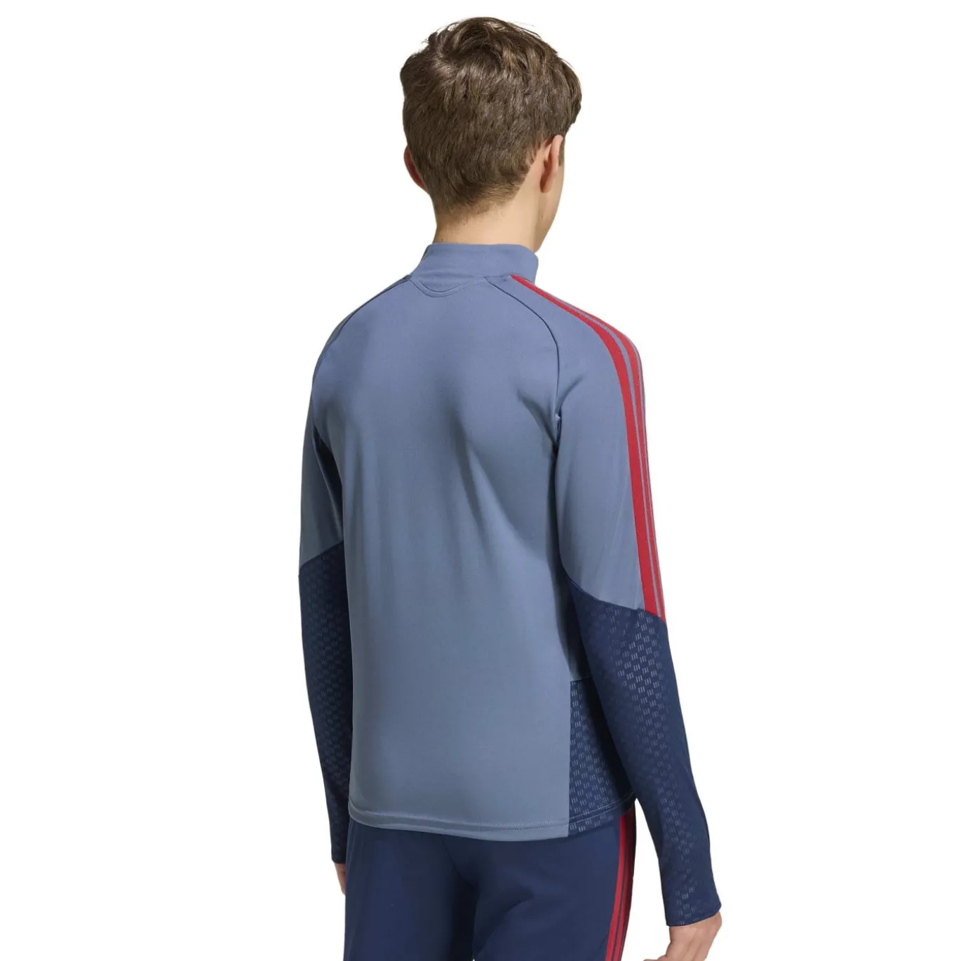 adidas Bayern München Trainingstrui 1/4-Zip 2026-2027 Kids Donkerblauw Rood Goud