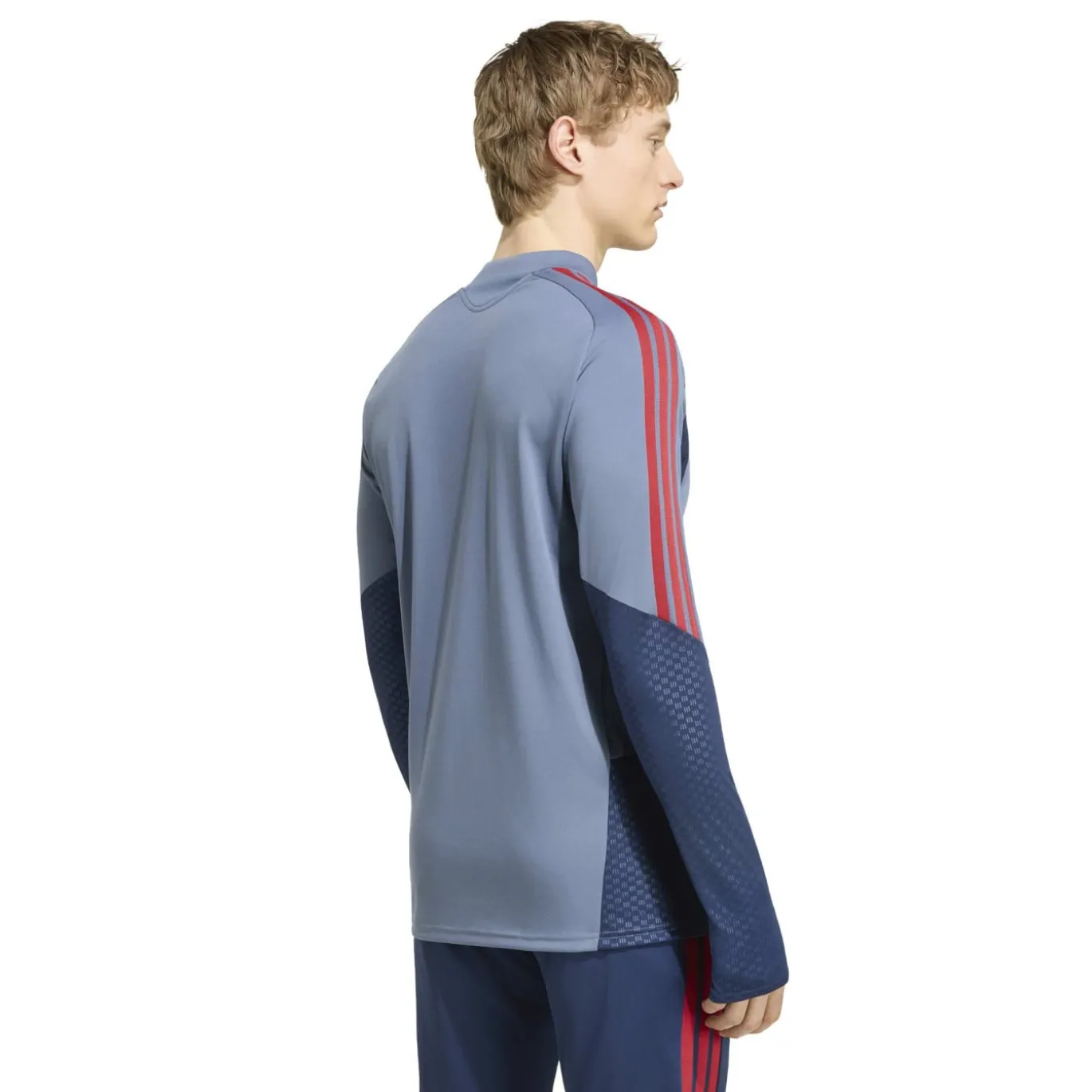 adidas Bayern München Trainingstrui 1/4-Zip 2026-2027 Donkerblauw Rood Goud
