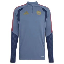 adidas Bayern München Trainingstrui 1/4-Zip 2026-2027 Donkerblauw Rood Goud