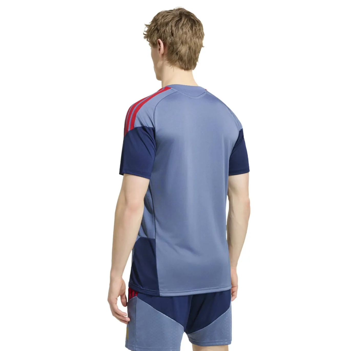 adidas Bayern München Trainingsset 2026-2027 Donkerblauw Rood Goud
