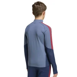 adidas Bayern München Trainingspak 1/4-Zip 2026-2027 Kids Donkerblauw Rood Goud