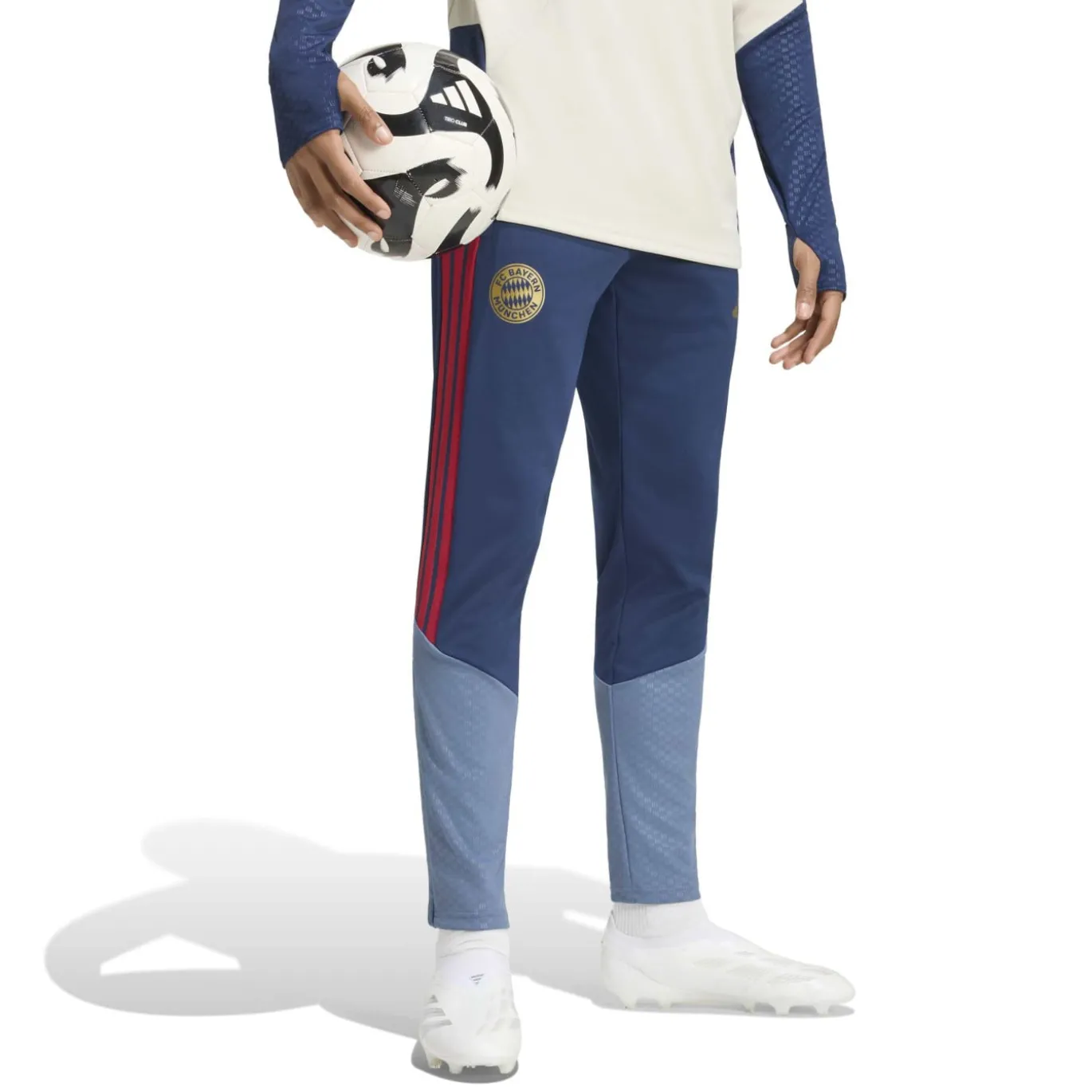 adidas Bayern München Trainingspak 1/4-Zip 2026-2027 Donkerblauw Rood Goud