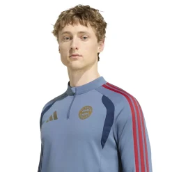 adidas Bayern München Trainingspak 1/4-Zip 2026-2027 Donkerblauw Rood Goud